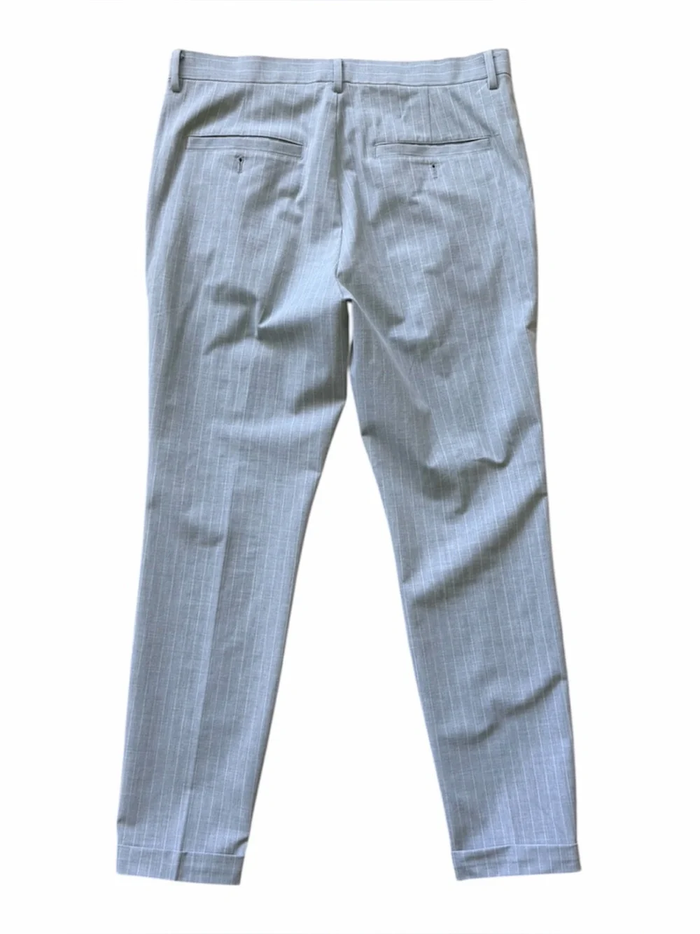 H&M Light Gray Pin Stripe Dress Pants - Picture 2 of 4